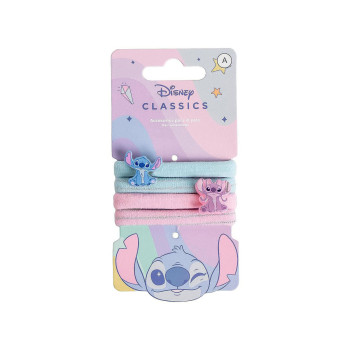 Сет од 4 ластичиња за коса, Disney: Stitch 