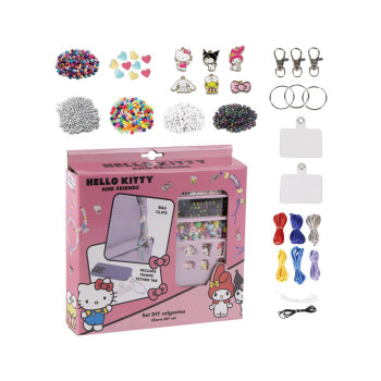 Сет за изработка на приврзоци, Hello Kitty & Friends - DIY Bag Clips 