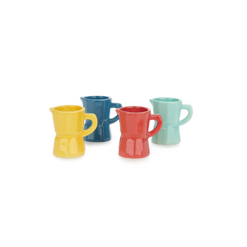 Сет од 4 шолји за еспресо, Moka, 60ml 