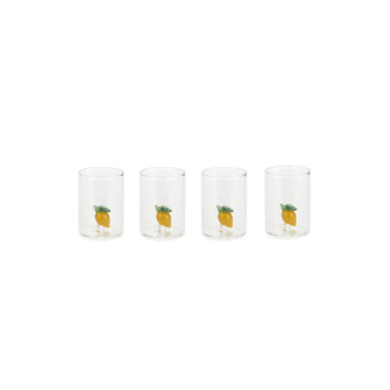 Сет од 4 шот-чашки, Lemon, 50 ml 