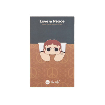 Магнетен обележувач за книги, Macnettic - Love & Peace 