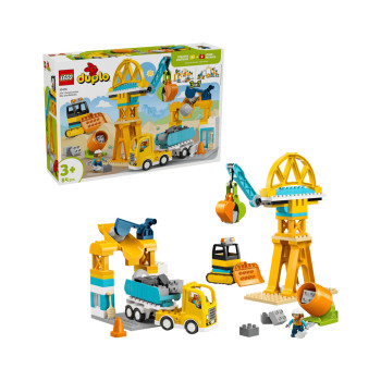 LEGO коцки, Duplo, 3 in 1 Construction Site and Vehicles 