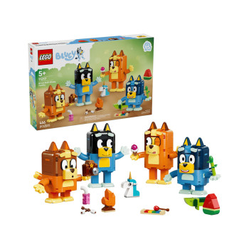 LEGO коцки, Bluey, Brick-Built Bluey Family 