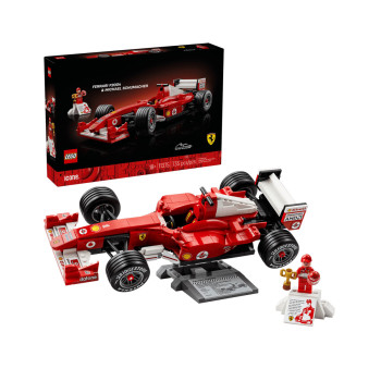 LEGO коцки, LEGO Icons, Ferrari F2004 & Michael Schumacher 