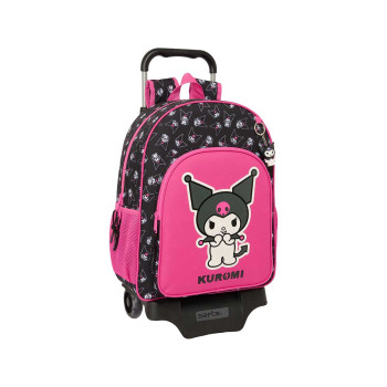 Ранец со монтажни тркалца, Hello Kitty - Kuromi, 42 cm 