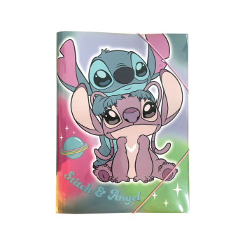 Папка со ластик, Disney: Stitch, A4 