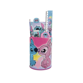 Сет за пишување со чаша за прибор, Disney: Stitch 