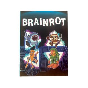Тетратка, Brainrot 1, A4 
