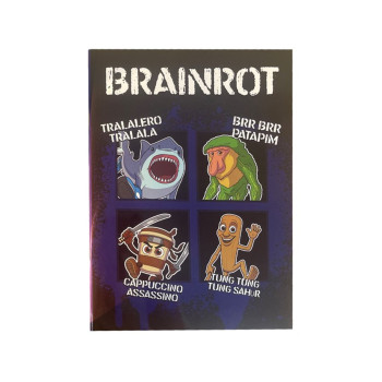 Тетратка, Brainrot 2, A4 