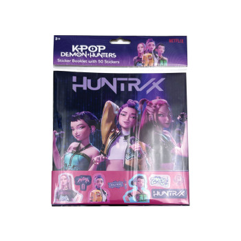 Албум за стикери + 50 стикери, K Pop Demon Hunters 