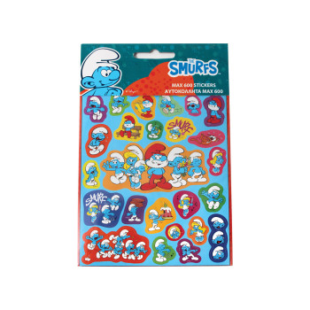 Сет од 600 стикери, Smurfs 