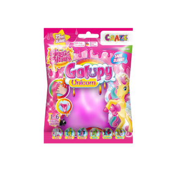 Слајм со скриена фигура 'Galupy Unicorn' 