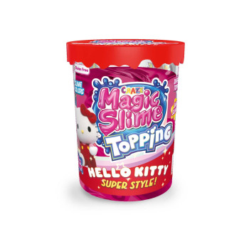 Слајм во чашка, Magic Slime Topping - Hello Kitty, 6 бои 