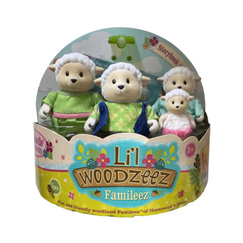Сет фигури, Lil Woodzeez - The Snipadoodles Sheep Family 