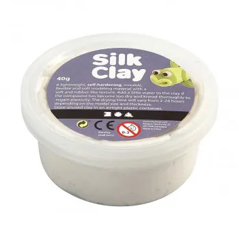 Глина - бела, Silk Clay®, 40g 