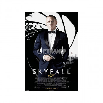 James Bond (Skyfall One Sheet - Black) 