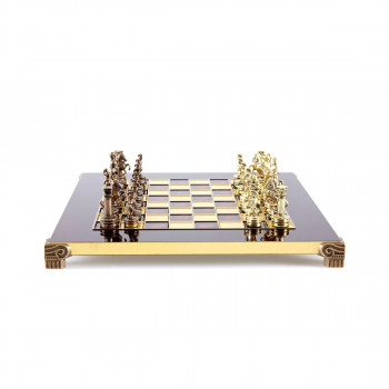 Сет за шах, Greek Roman Period Chess Set, среден, син 