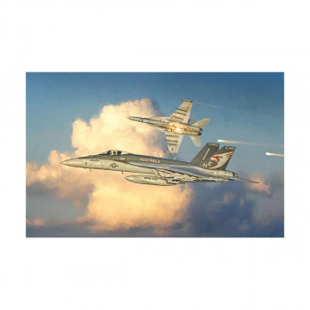 Макета, Aircraft, F/A-18E Super Hornet, 1:48 