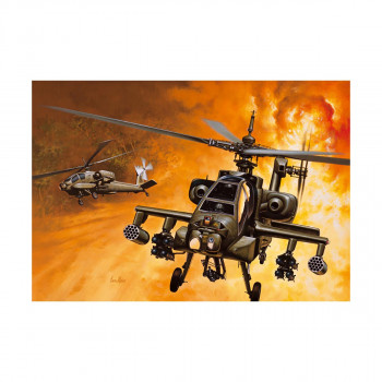 Макета, Helicopters, AH-64 Apache, 1:72 