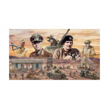 Макета, Battle Sets, El Alamein - The Railway Station, 1:72 