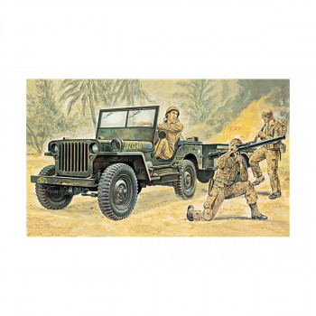 Макета, Military Vehicles, JEEP, 1:35 