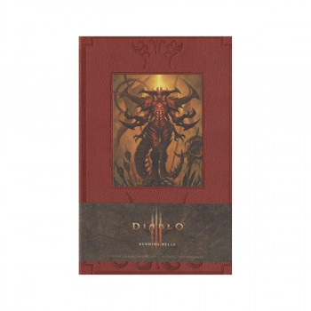 Diablo Burning Hells Hardcover Blank Journal 