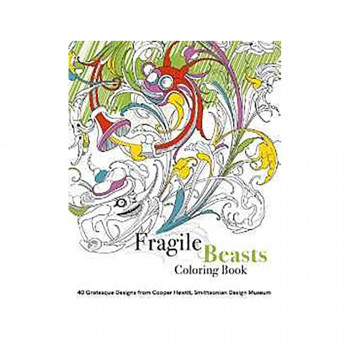 Fragile Beasts Colouring Book: 40 Grotesque Designs from Cooper Hewitt, Smithson 