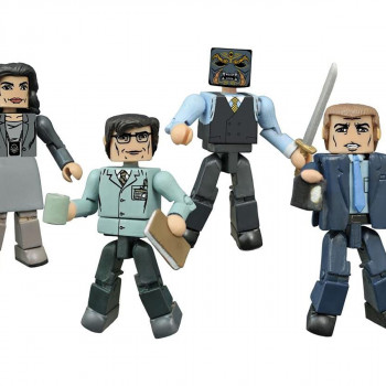 Diamond Select Toys Gotham Minimates Series 1 Box Set Action Figure 
