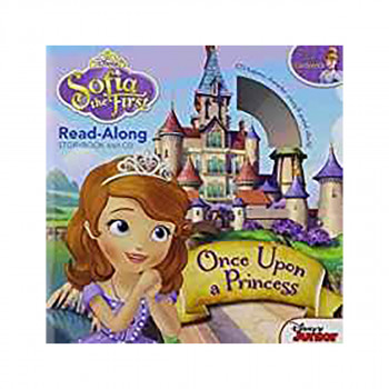 Sofia the First Read-Along Storybook and CD Once Upon a Princess 