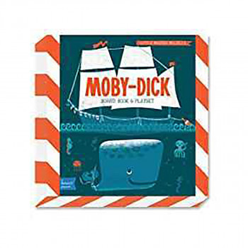BabyLit Moby Dick: Oceans Primer Board Book and Playset 