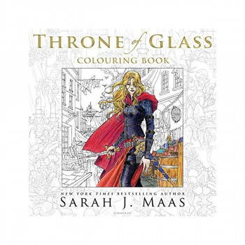 The Throne of Glass Colouring Book 