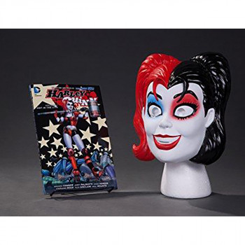 Harley Quinn Book and Mask Set 