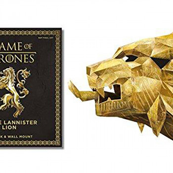 Game of Thrones Mask: House Lannister Lion 