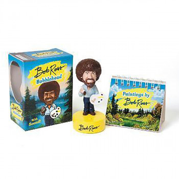 Bob Ross Bobblehead : With Sound! 
