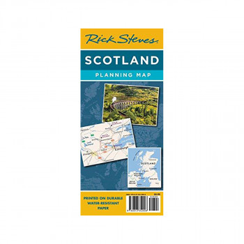 Rick Steves' Scotland Planning Map : Including Edinburgh & Glasgow City Maps 