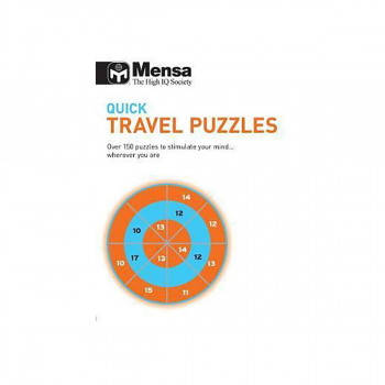 Mensa - Quick Travel Puzzles : Enhance your journey with more than 150 puzzles 