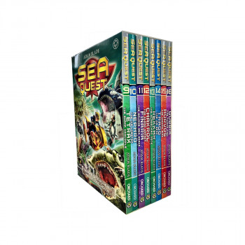 Sea Quest Series 3 and 4 Collection Adam Blade 8 Books Set Chakrol Ocean Hammer 