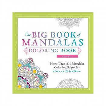 The Big Book of Mandalas Coloring Book, Volume 2 : More Than 200 Mandala Colorin 