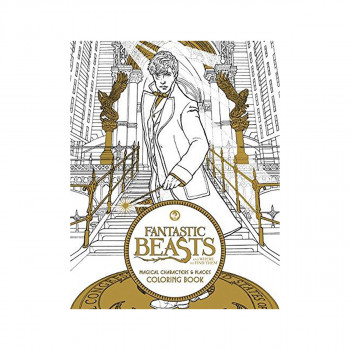 Fantastic Beasts and Where to Find Them : Magical Characters and Places Coloring 