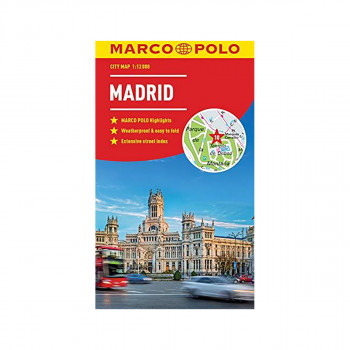 Madrid Marco Polo City Map 