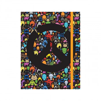 Overwatch: All Over Character Icon Notebook 