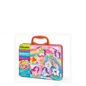 Сет бои за стакло, Thinking Kits, Unicorn Window Paint 