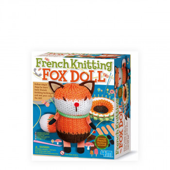 Сет за изработка, French Knitting, Fox Doll 