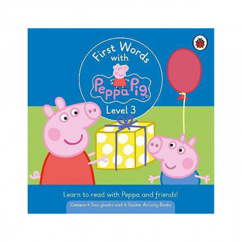 First Words with Peppa Level 3 Box Set 