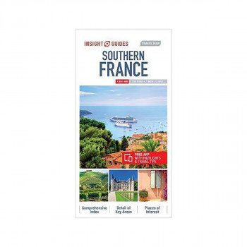Insight Guides Travel Map Southern France 