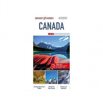 Insight Guides Travel Map Canada 