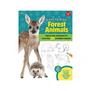 Forest Animals (Learn to Draw) : Step-by-step instructions for more than 25 wood 