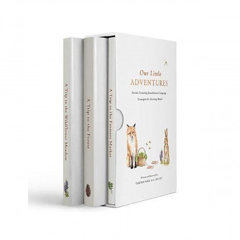 Our Little Adventure Series : A Modern Heirloom Books Set Featuring First Words 