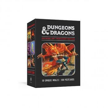 Dungeons & Dragons 100 Postcards: Archival Art from Every Edition : 100 Postcard 