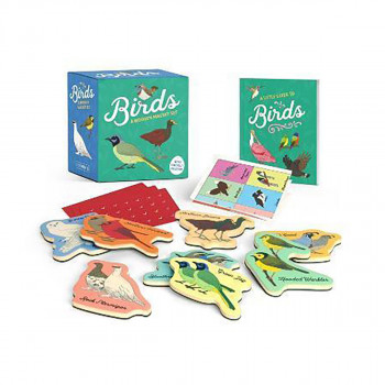Birds: A Wooden Magnet Set 